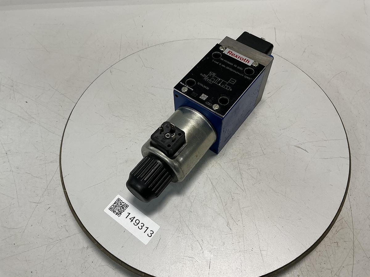 Used REXROTH  5-4WE 10X84-33/CG24K4YAW/V S0909
