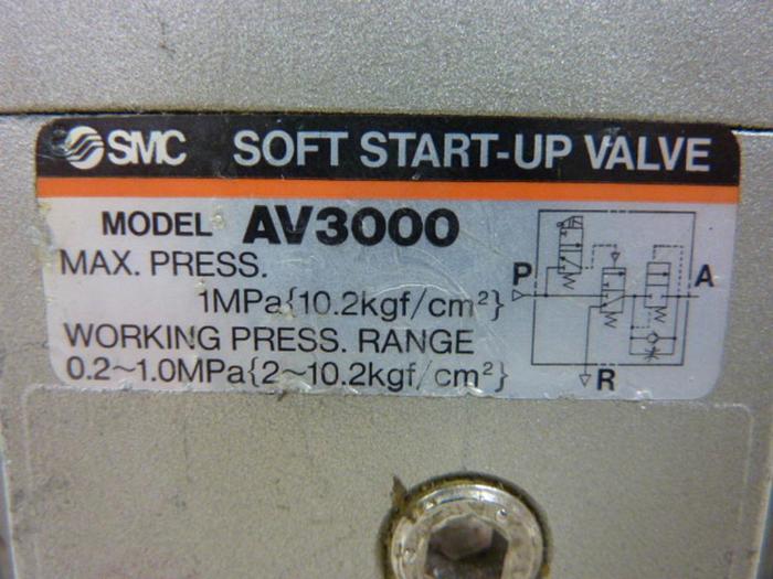 Used SMC Solenoid Valve AV3000 #52238