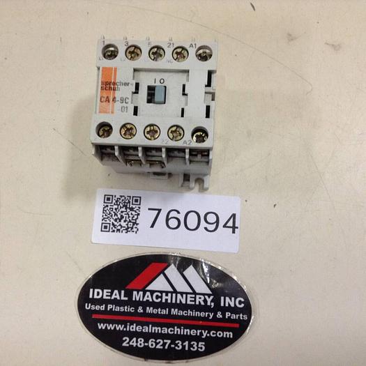 Used SPRECHER & SCHUH Contactor CA4-9C #76094