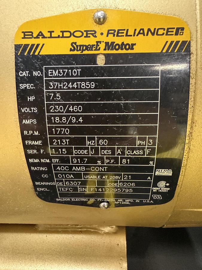 Used AEC MVP1012 Grinder Granulator Plastic USED #152633