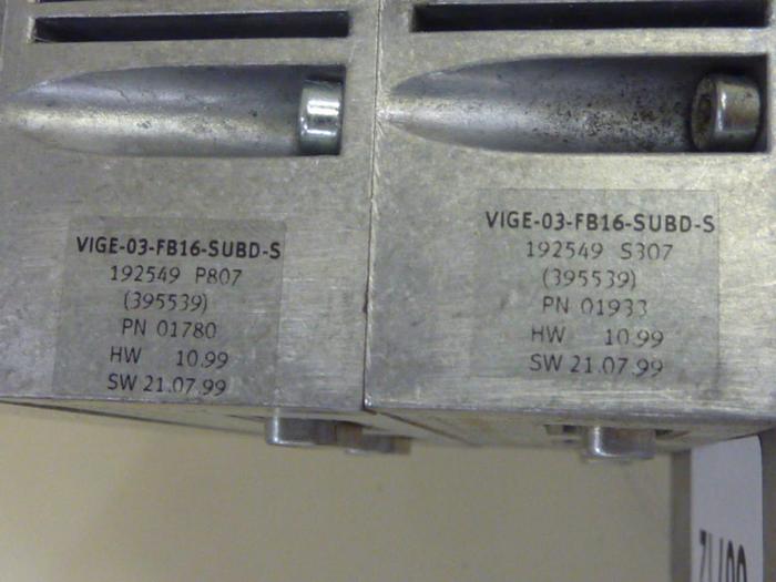 Used FESTO Control Block / Valve Terminal IFB13-03 #60712