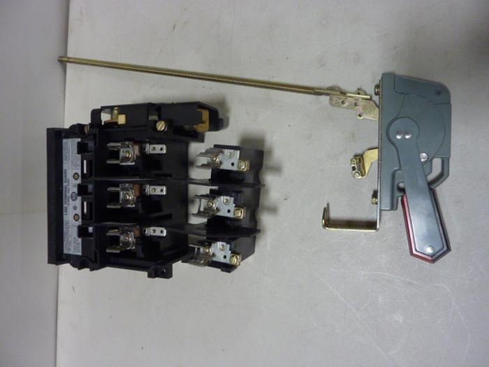 Used ALLEN BRADLEY 30 Amp Disconnect Switch 1494V-DS30 SER A #57407
