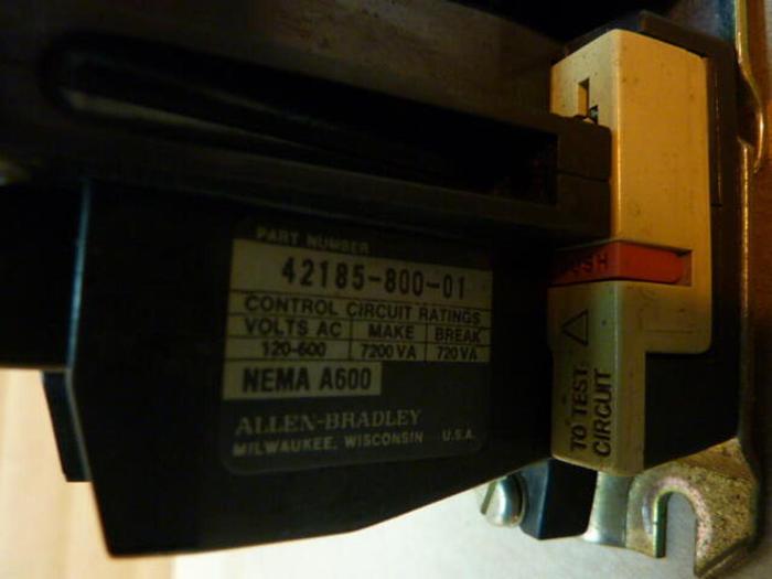 Used ALLEN BRADLEY Starter Size 1 509-BOD SER C W57 #29514