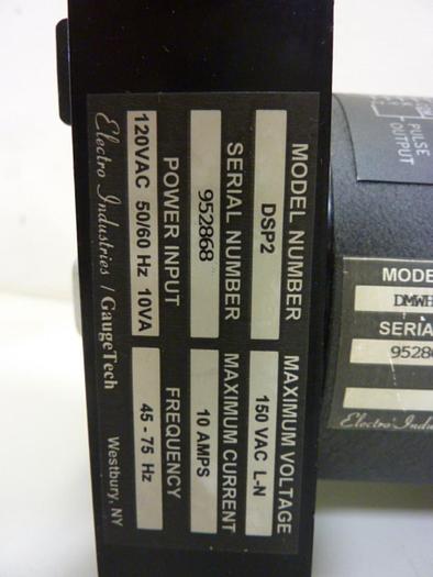 Used ELECTRO INDUSTRIES Meter DSP2 #55906