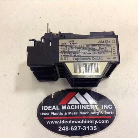 Used FUJI ELECTRIC Overload Relay TK-0N #76182