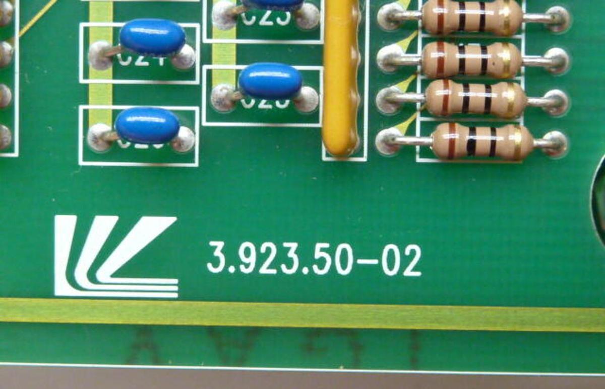 Used LANG MFG CO Interface Panel 3.923.50-02 USED