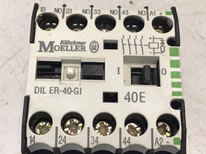 Used KLOCKNER MOELLER Contactor DILER-40-GI Used