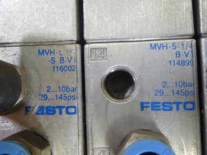 Used FESTO Control Block / Valve Terminal IFB8-02 #61267