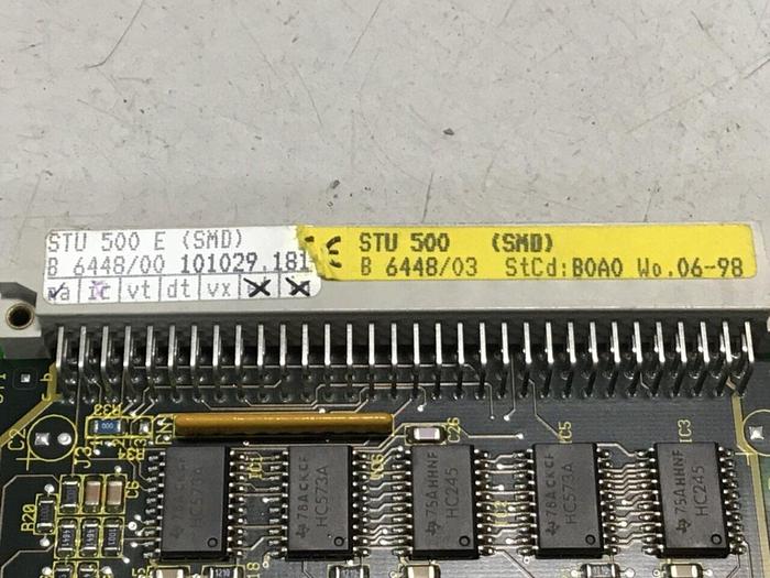 Used BACHMANN ELECTRONIC Circuit Board STU500/S E06449/00 003 #120049