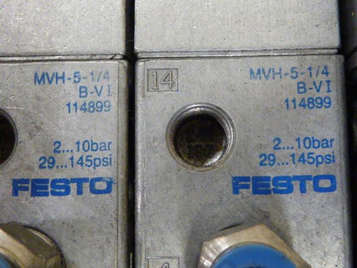 Used FESTO Control Block / Valve Terminal IFB8-02 #52870