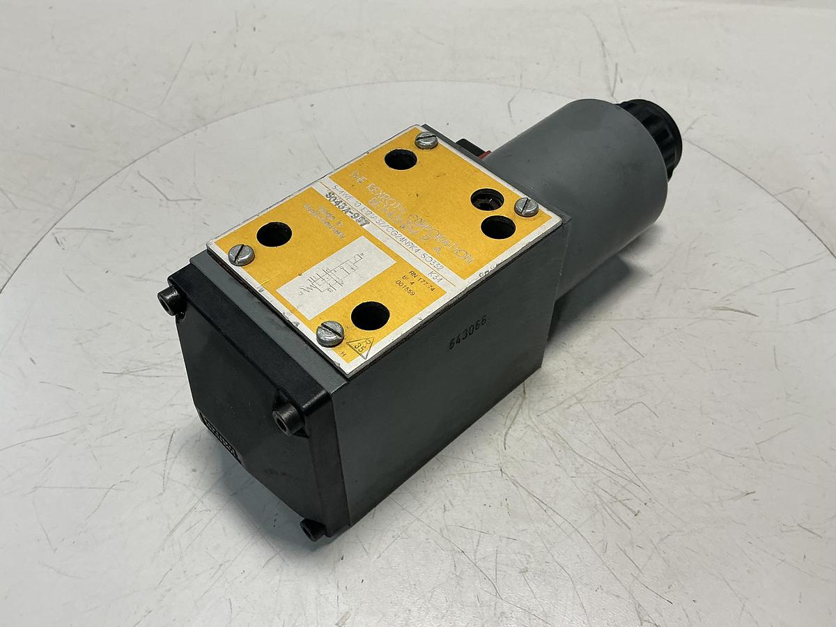 Used REXROTH 5-4WE 10 E121A32/CG24N9K4 SO332