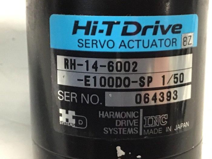 Used HARMONIC DRIVE Servo Actuator RH-14-6002-E100D0-SP1/50 Used