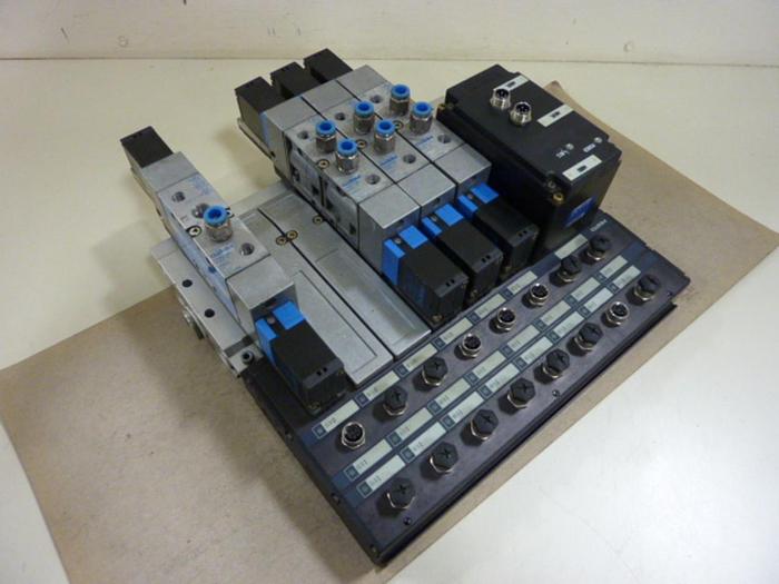 Used FESTO Control Block / Valve Terminal IFB8-02 #52804