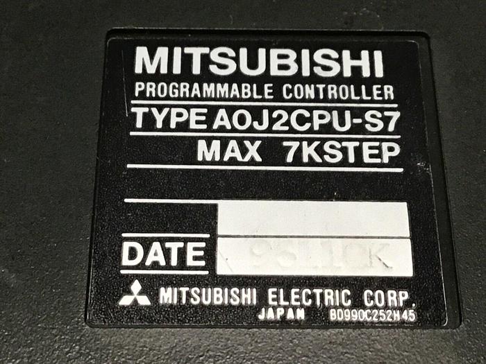 Used MITSUBISHI Programmable Controller A0J2CPU-S7 #112372