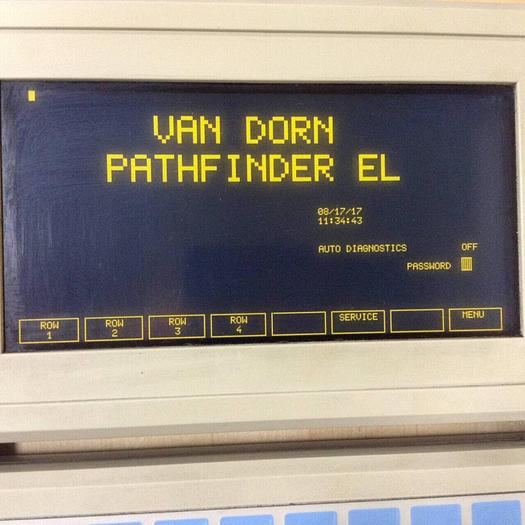 Used VAN DORN OP 398K Pathfinder Operator Control 6ES5398-0KB12Used