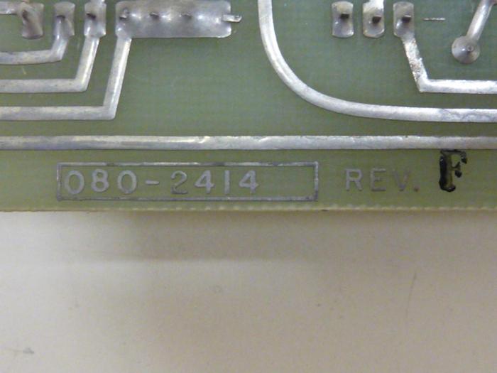 Used SCI Circuit Board 080-2414 REV F #54226