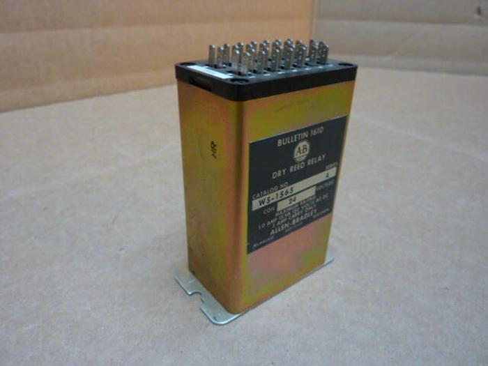 Used ALLEN BRADLEY Dry Reed Relay WS-1565 SER A #27734