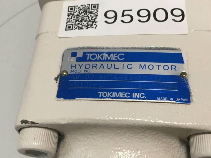 Used TOKIMEC Hydraulic Motor CR-07-5PT4-30-SD-JA-S137-J #95909