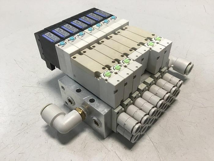 Used KOGANEI Solenoid w/ Valves F10M7AJ #120907