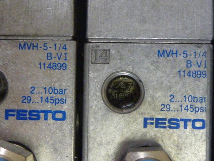 Used FESTO Control Block / Valve Terminal IFB8-02 #61268