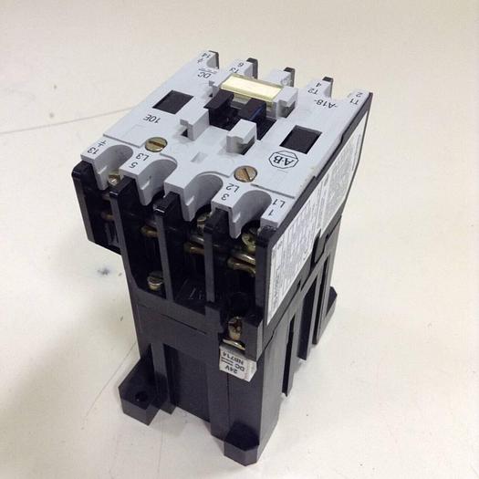 Used ALLEN BRADLEY Contactor 100-A18NZ.3 SER B #87095