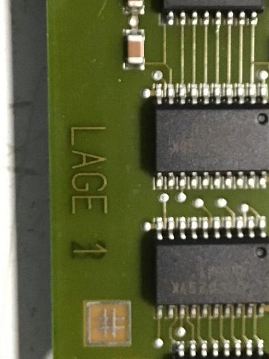 Used ARBURG I/O Circuit Board 97868 V.00 #130639