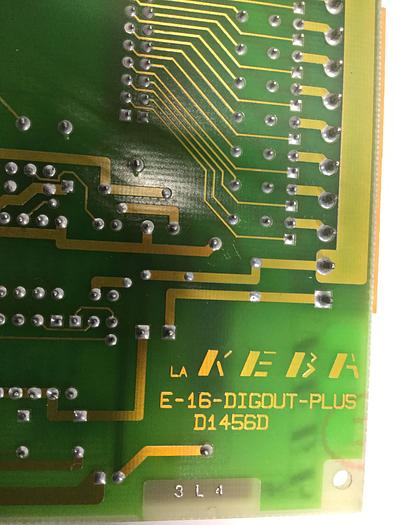 Used KEBA Engel Output Board E-16-DIGOUT-PLUS D1456D Used