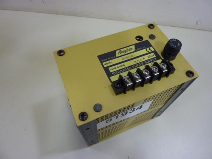 Used ACOPIAN Regulated Power Supply B15G200 #51934