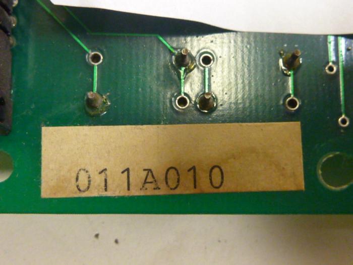Used BATTENFELD Circuit Board 011A010 USED