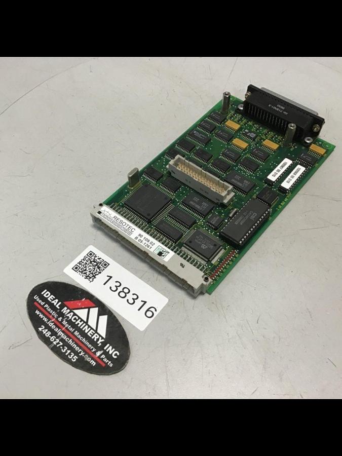 Used RESOTEC Circuit Board 90109.02 Used