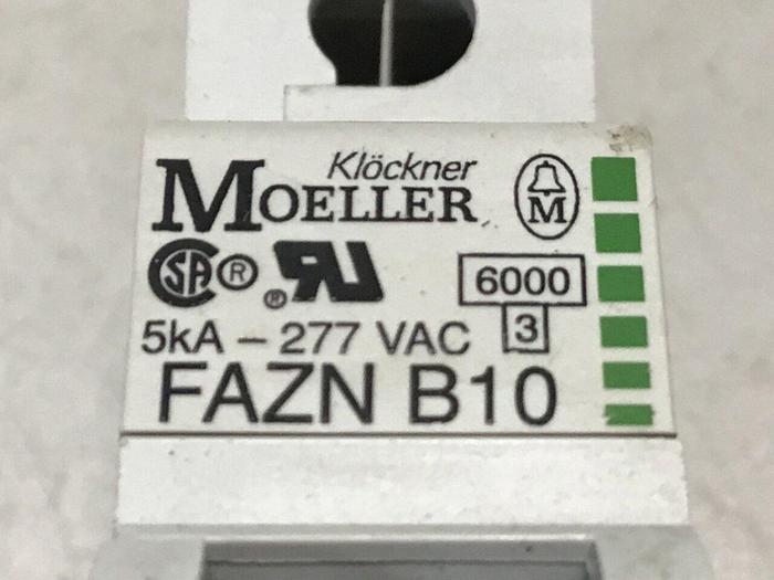 Used MOELLER Circuit Breaker FAZNB10 #119696