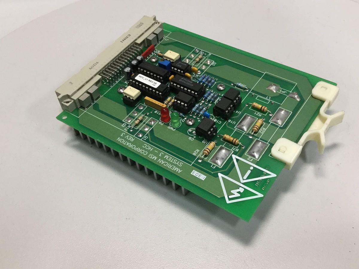 Used AMERICAN MSI Control Board C3201.010.045 Used