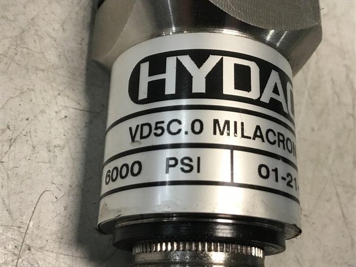 Used HIRSCHMANN Electrical Clogging Indicator VD5C.0 MILACRON #132428