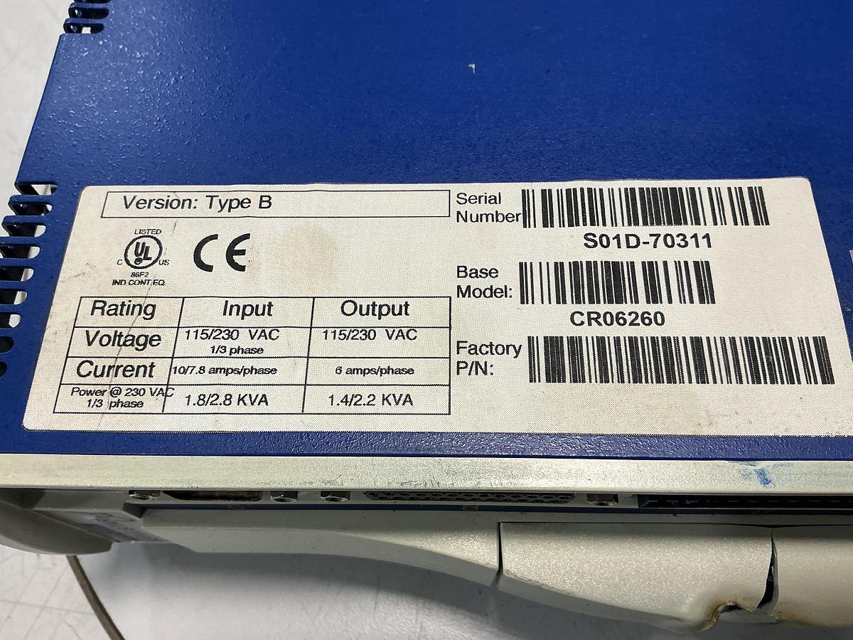 Used KOLLMORGEN CR06260