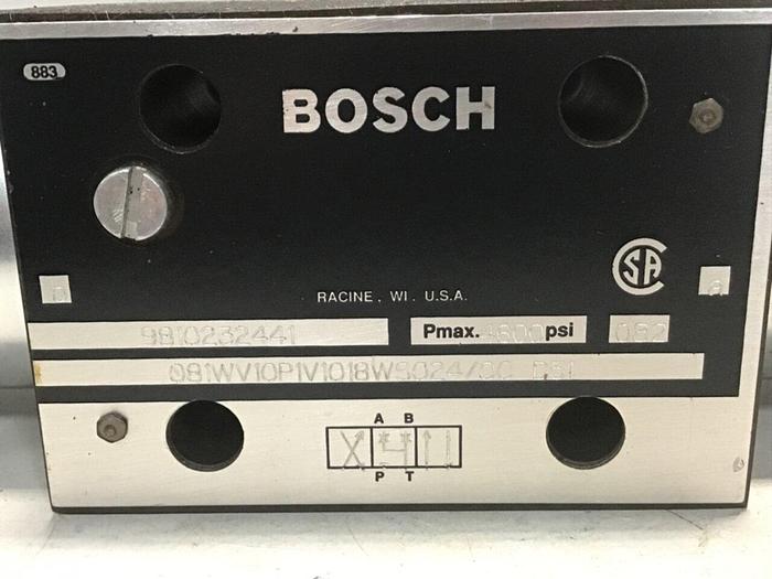 Used BOSCH Valve 081WV10P1V1018 9810232441 Used