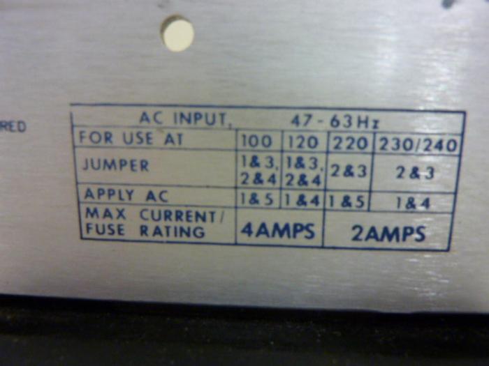 Used POWER ONE Power Supply HE24-7.2-A #58545