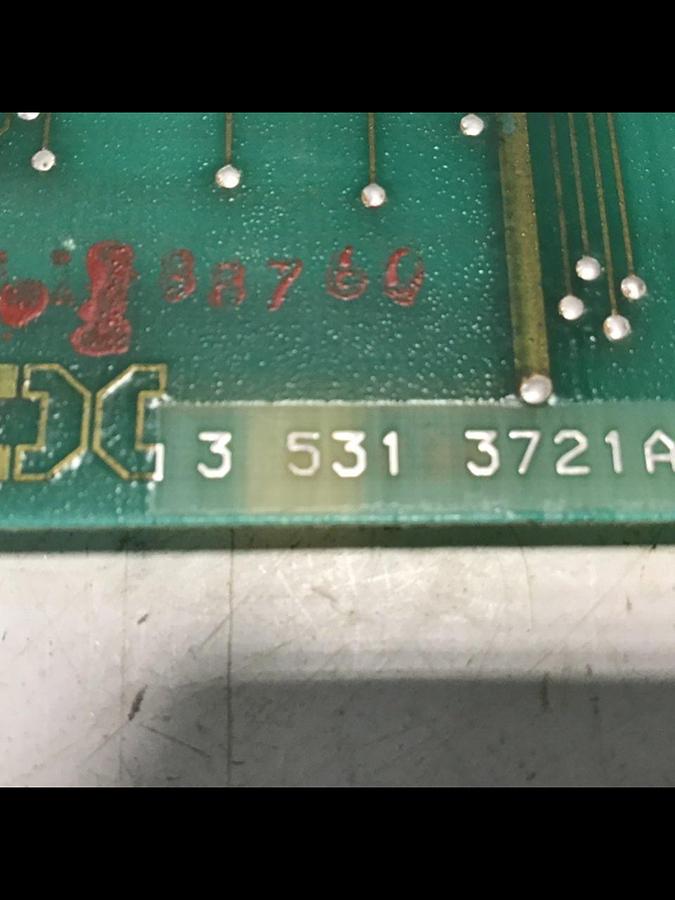 Used CINCINNATI MILACRON Logic Module 3-531-3721A USED