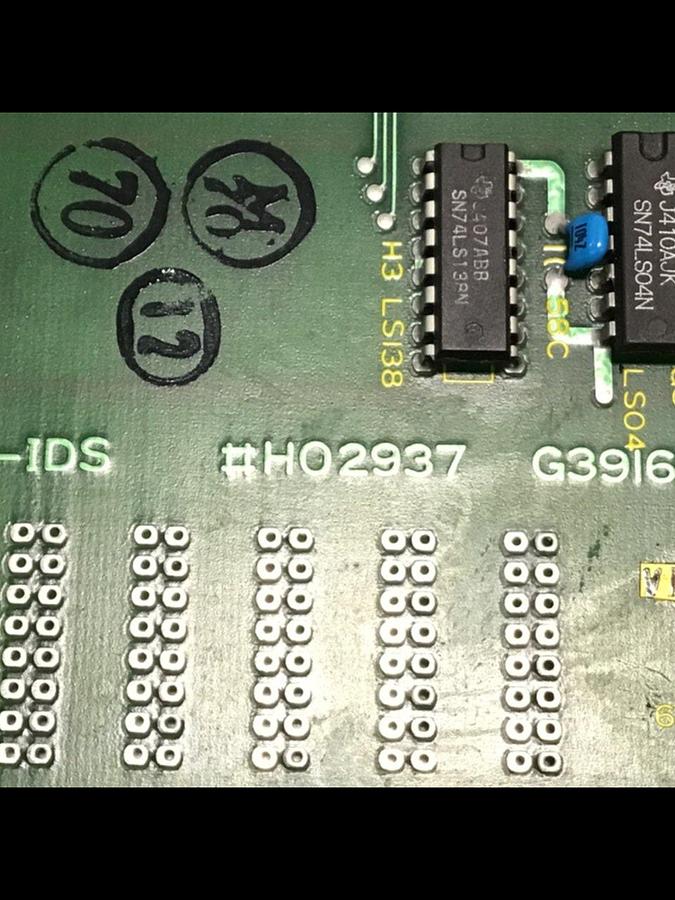 Used SHIBAURA Circuit Board G3916G01 H02937 #117827