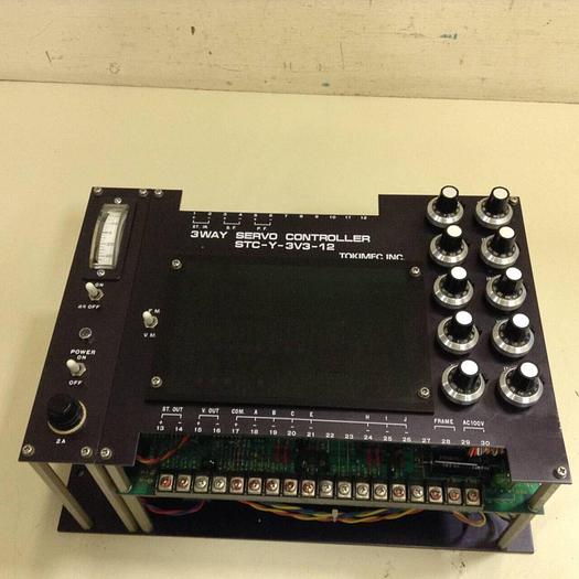 Used TOKIMEC 3-Way Servo Controller STC-Y-3V3-12 #70089