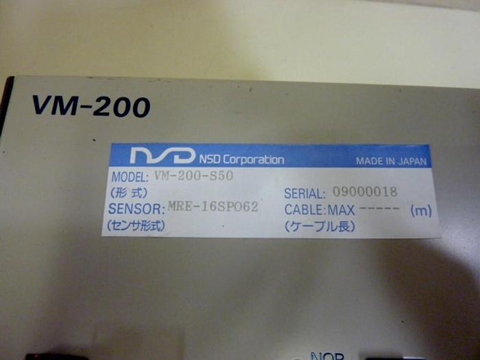 Used NSD Position Control Drive VM-200-S50 Used