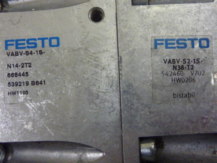 Used FESTO Control Block / Valve Terminal VTSA-FB-NPT Used