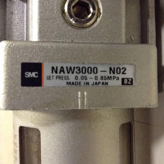 Used SMC Regulator w/ Gauge NAW3000-N02 #88101