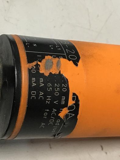 Used IFM Proximity Switch KB0040 KB-2020-BBOA #126825