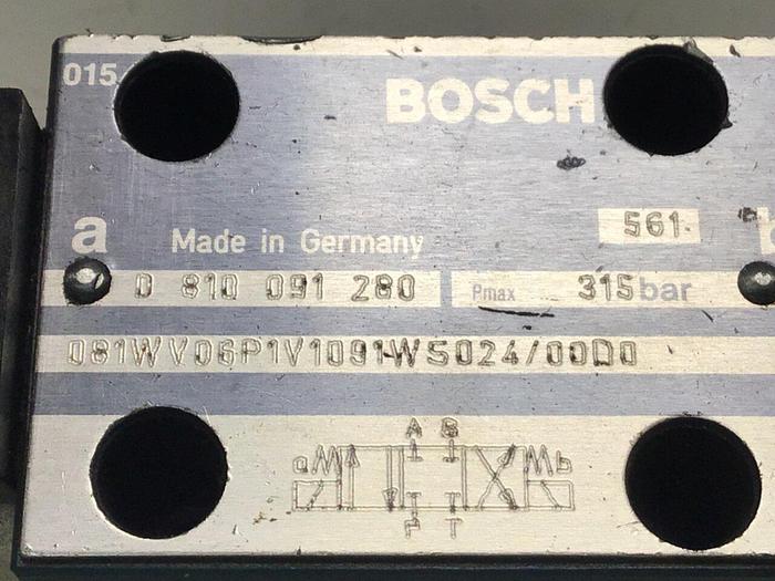 Used BOSCH Valve 0 810 091 280 Used