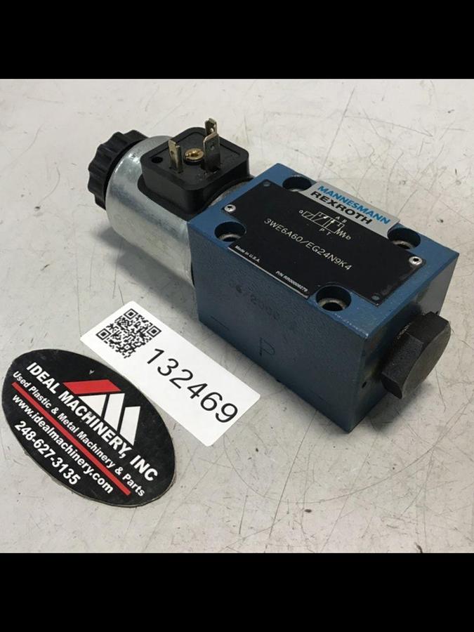 Used MANNESMANN REXROTH Valve 3WE6A60/EG24N9K4 USED