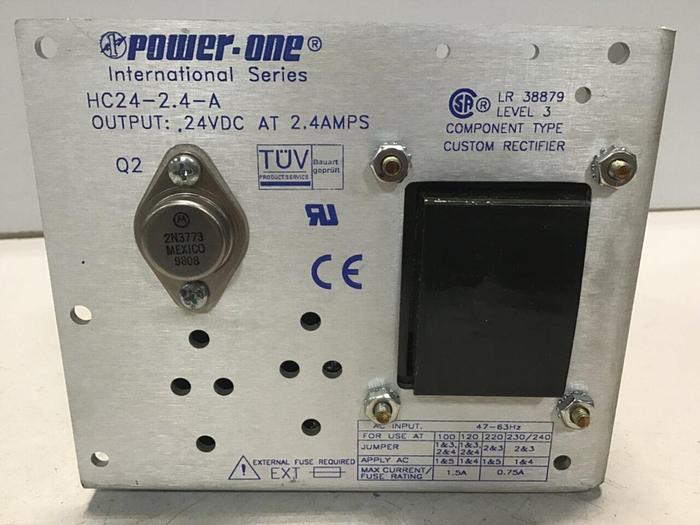 Used POWER ONE Power Supply HC24-2.4-A #124748