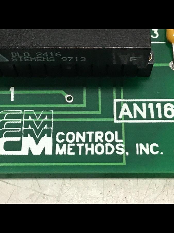 Used CONTROL METHODS Circuit Board AN116 Used #131189