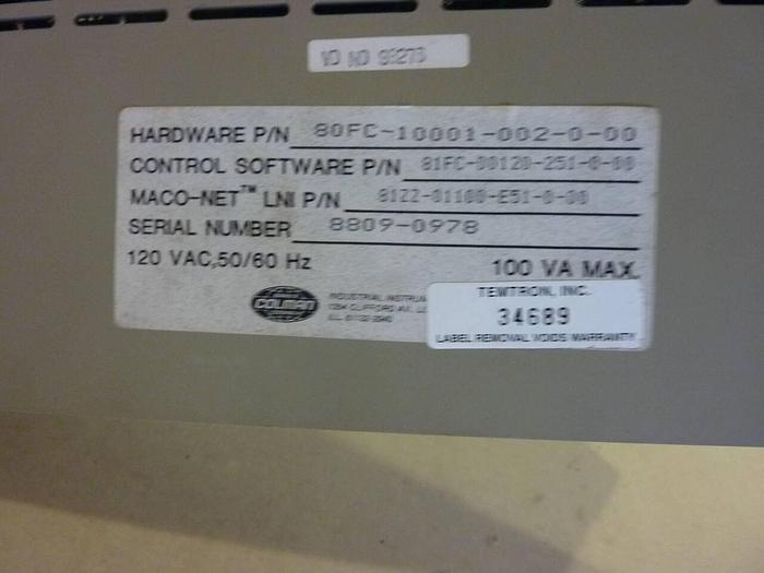 Used BARBER COLMAN Positioning Module 80FC-10001-002-0-00 Used