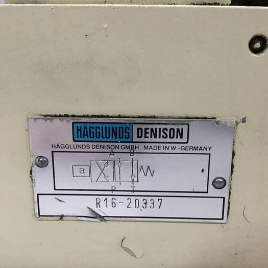 Used HAGGLUNDS DENISON Valve A3D02 H4 A11 0603 40A5 0Q539 #97550