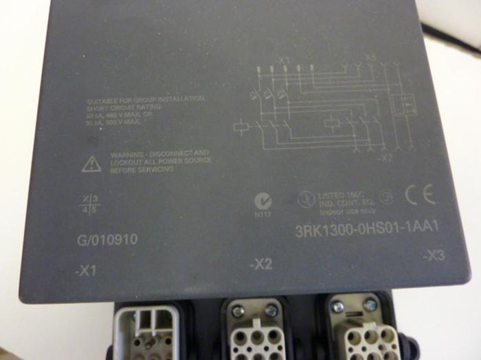 Used SIEMENS Motor Starter 3RK1300-0HS01-1AA1 #8575